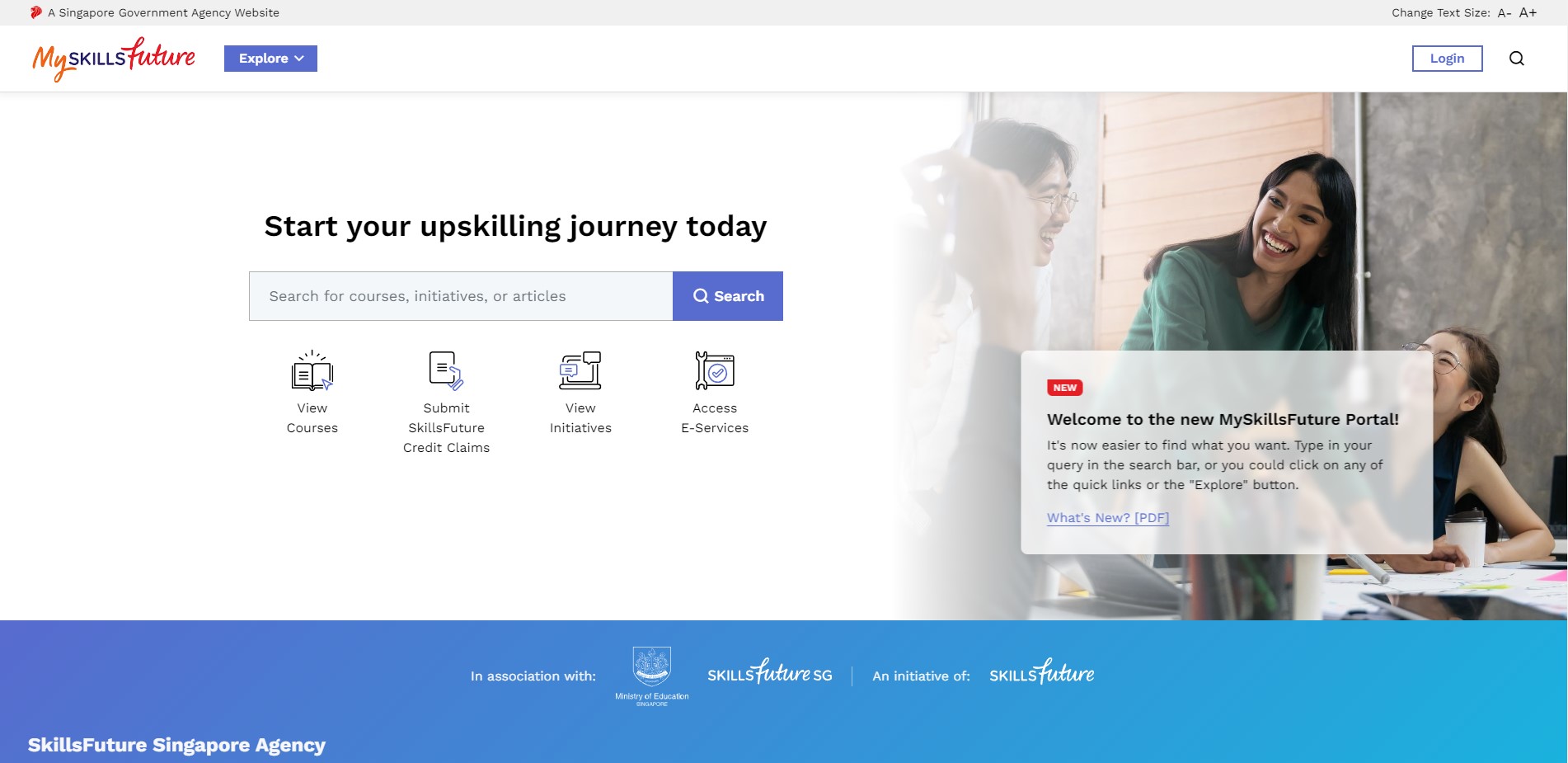 skillsfuture credits claim guide skillsfuture courses website
